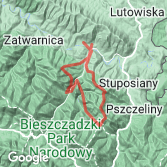 Mapa Magura Stuposiańska